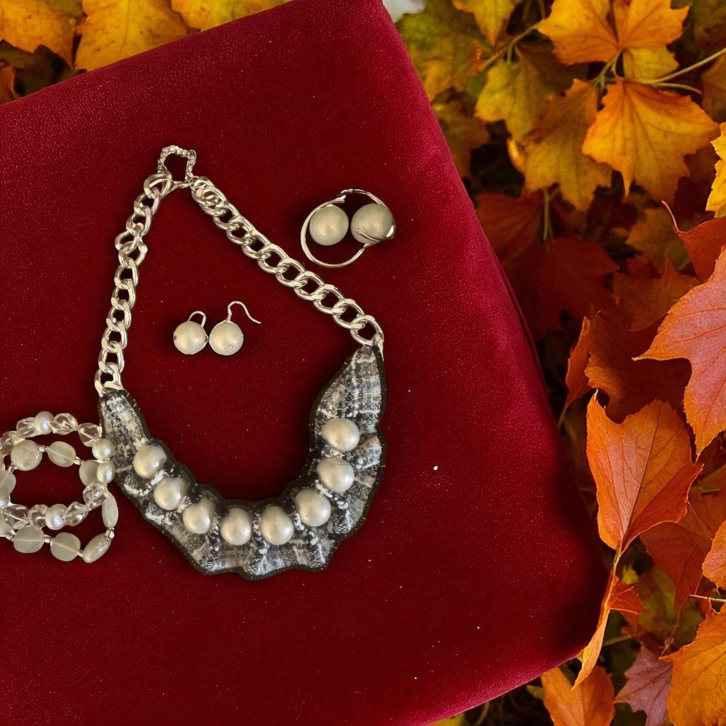 Silver Jewelry Set