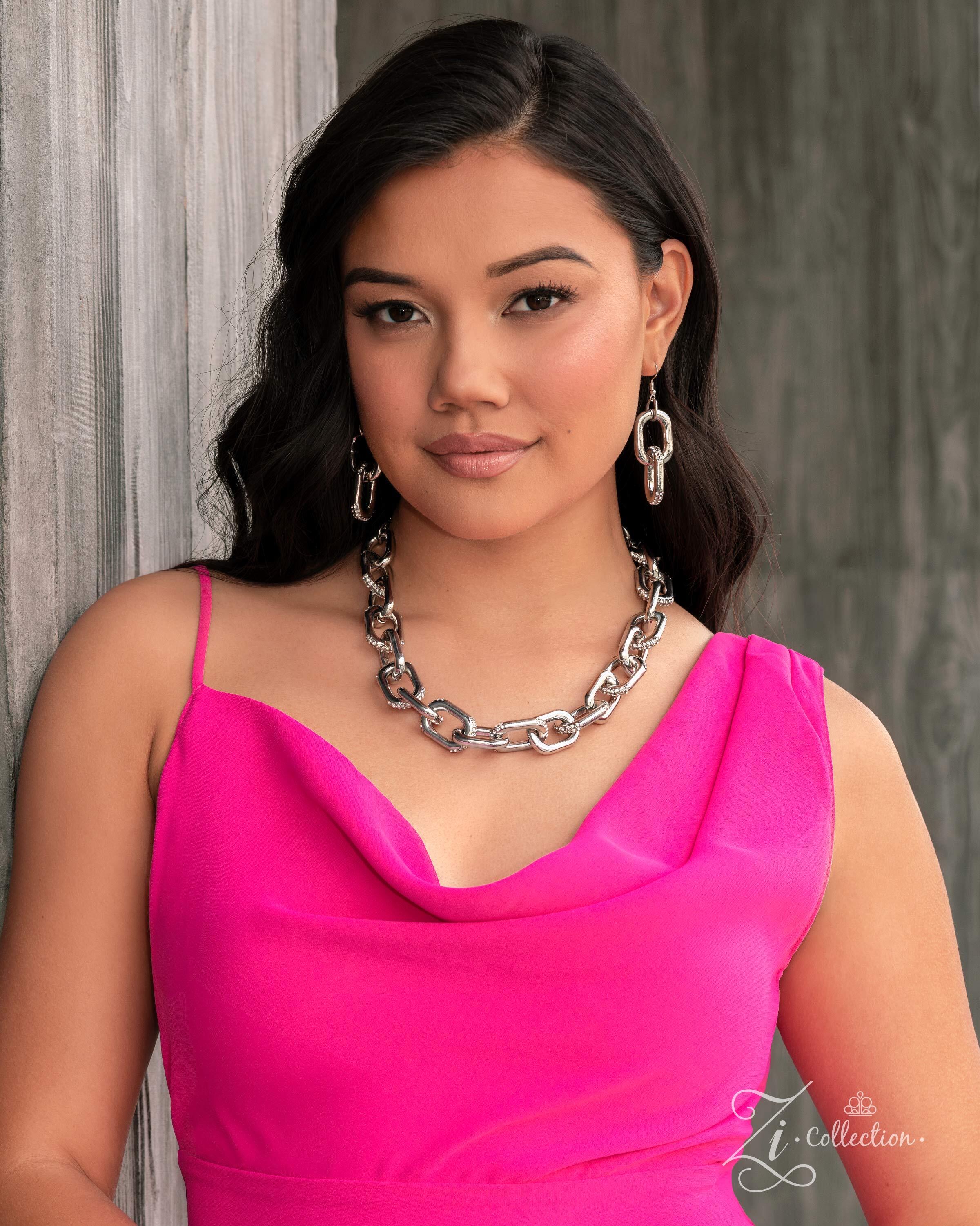 Chunky Silver Chain Necklace