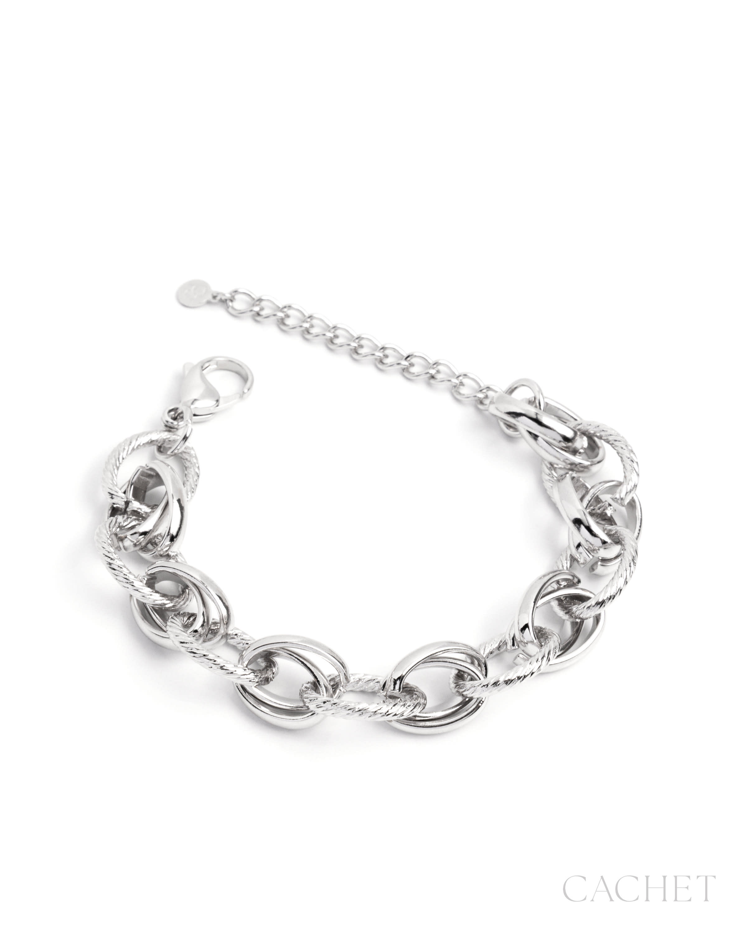 Silver Chain Link Bracelet