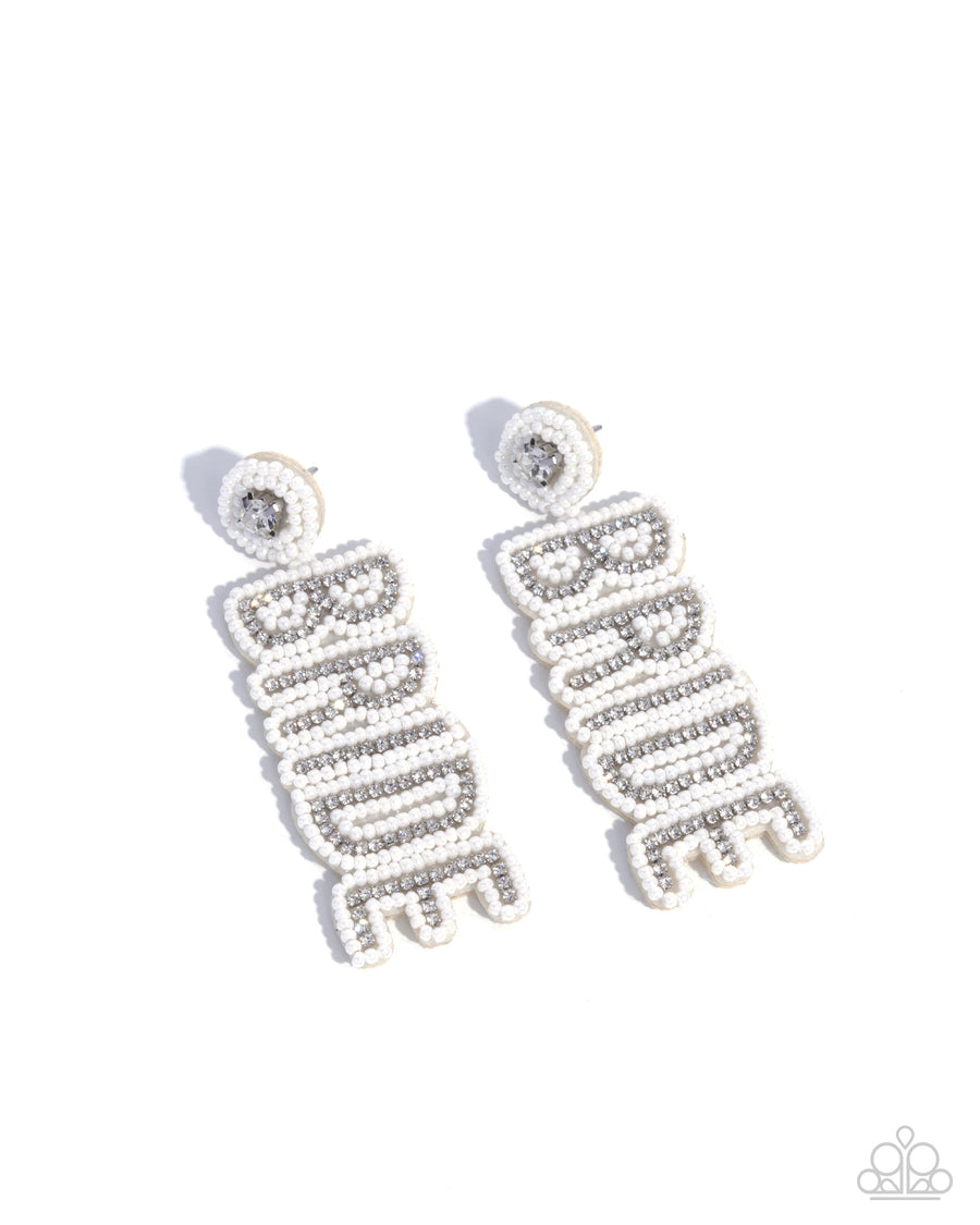 Bride Statement Earrings