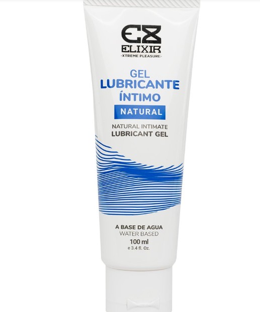 Gel lubricante íntimo natural