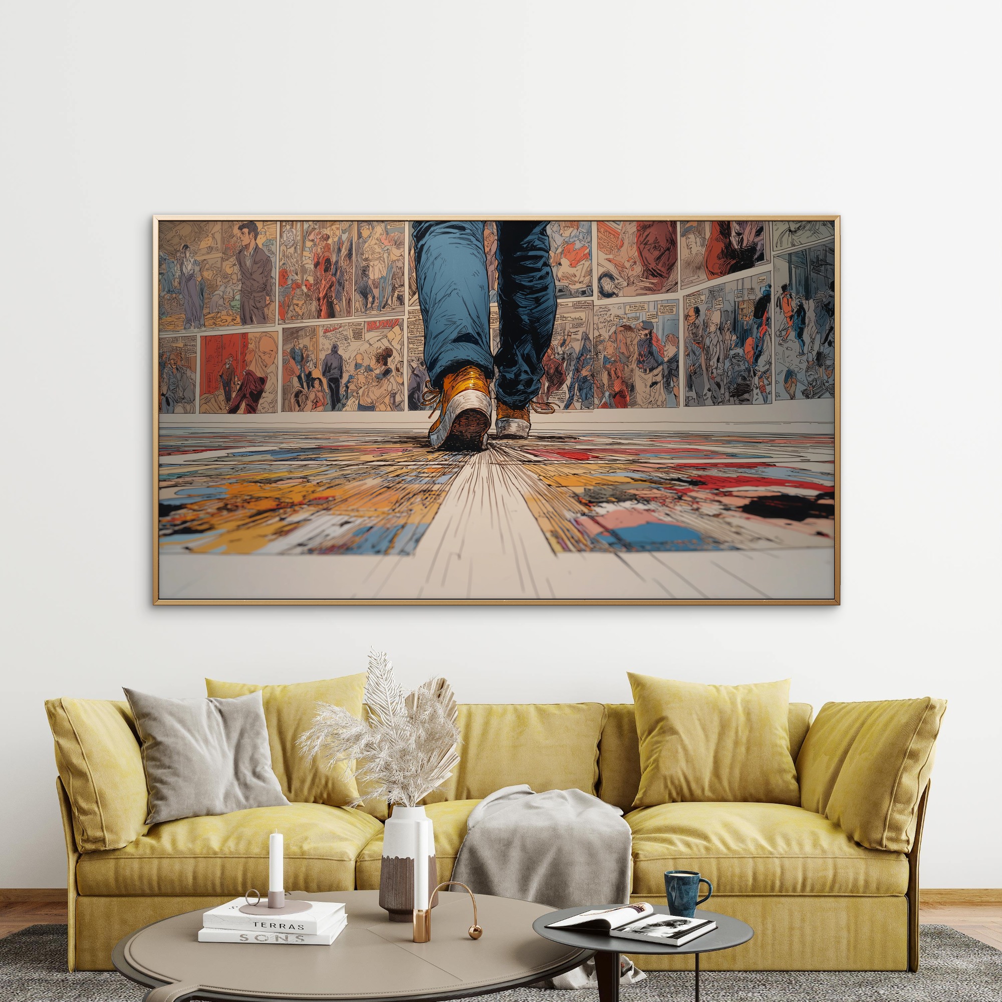 Walking Through the Frames