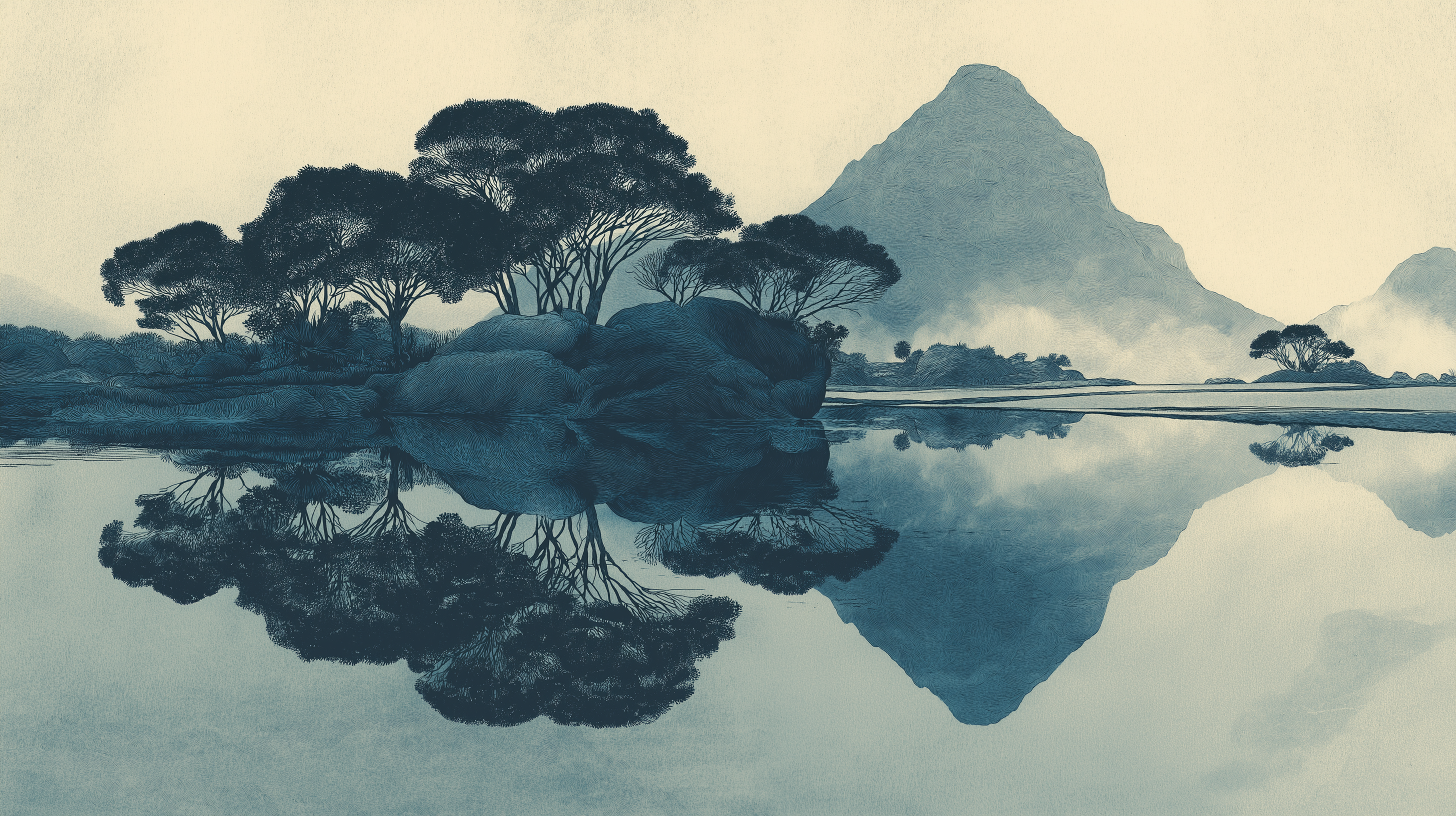 Reflet des Cimes