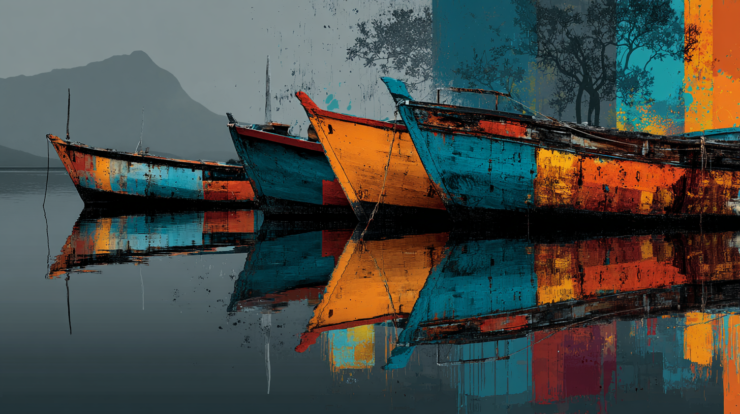 Boats in Colors