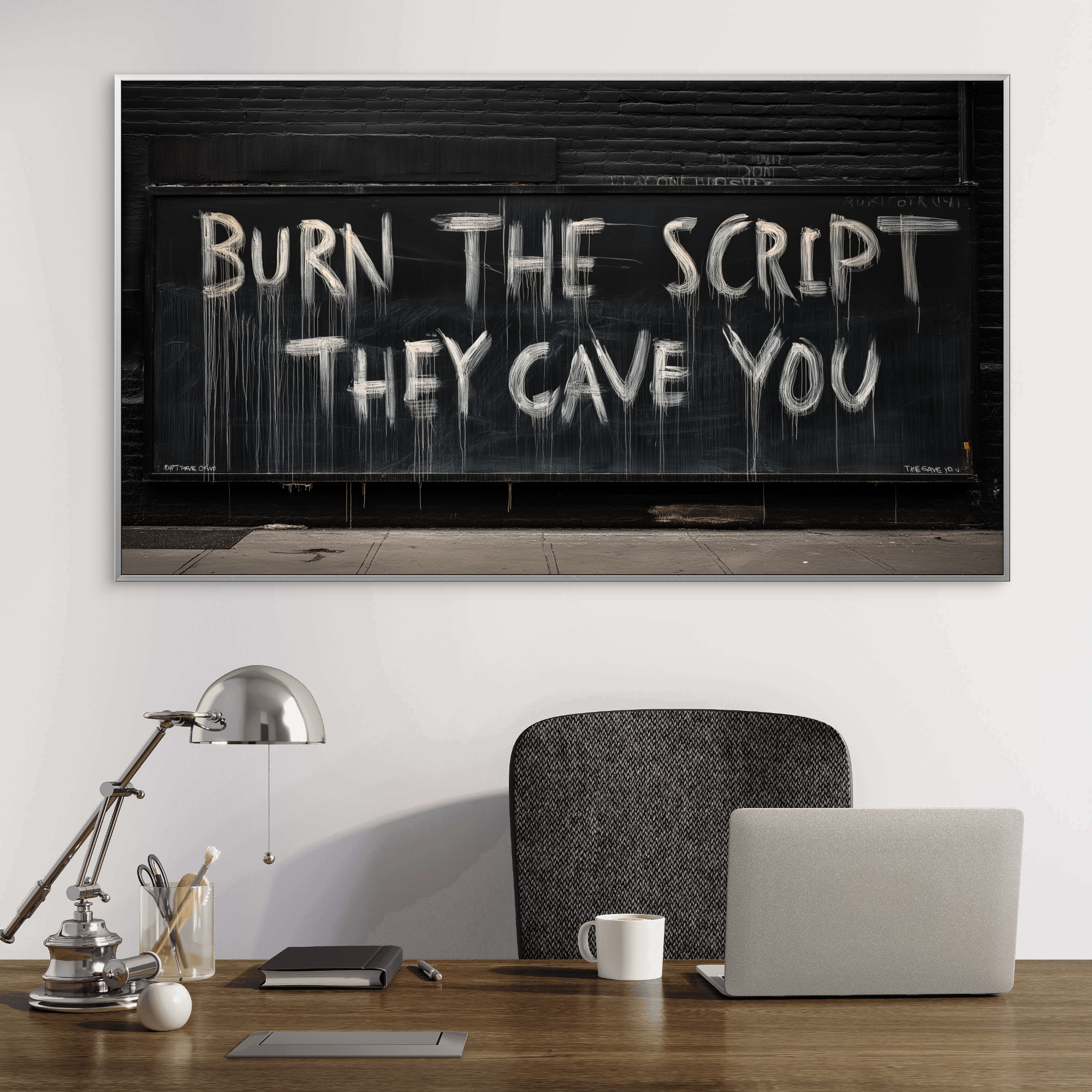  Burn the Script They Gave You