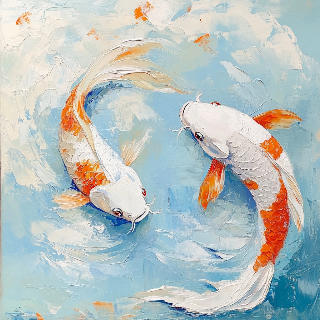 Twin Koi