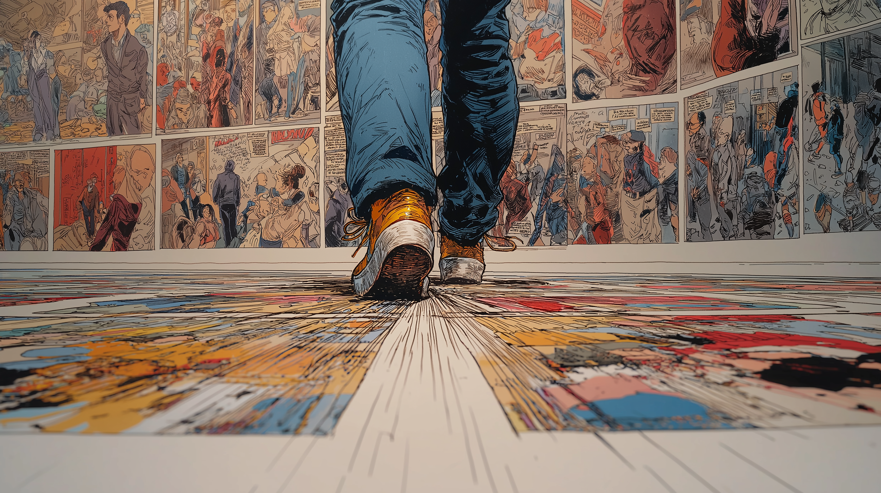 Walking Through the Frames