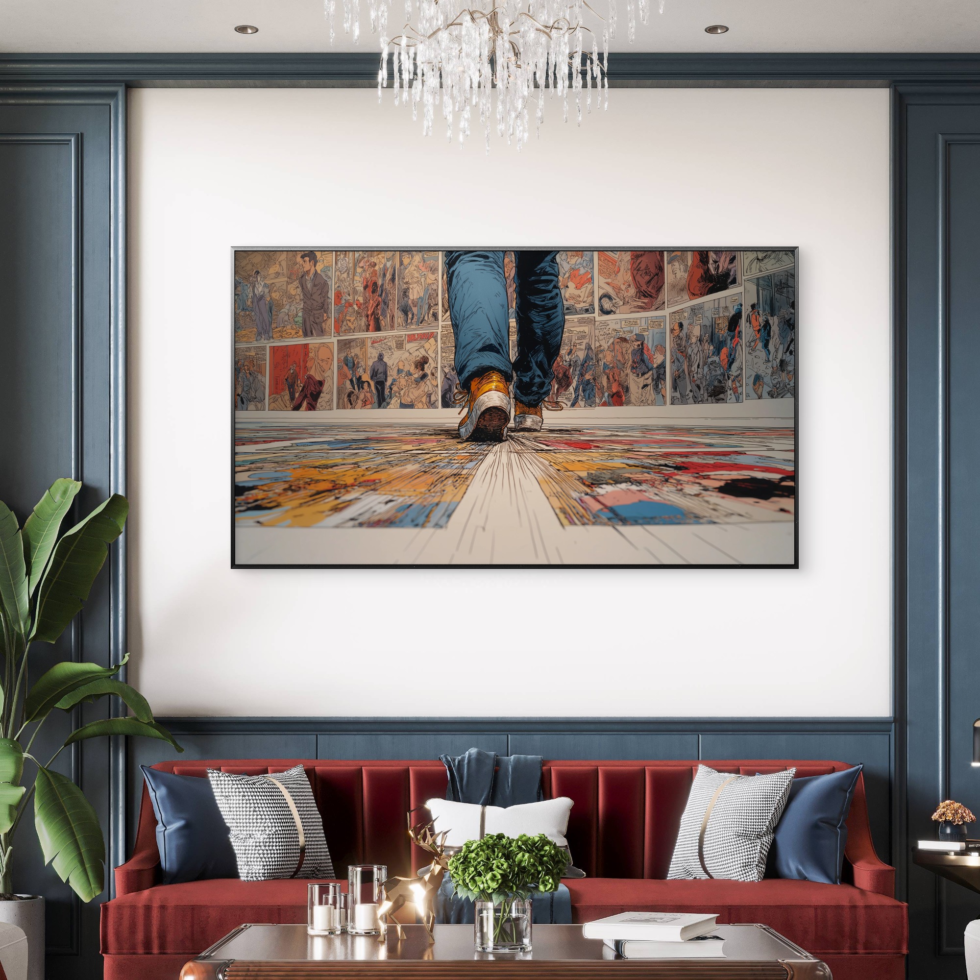 Walking Through the Frames