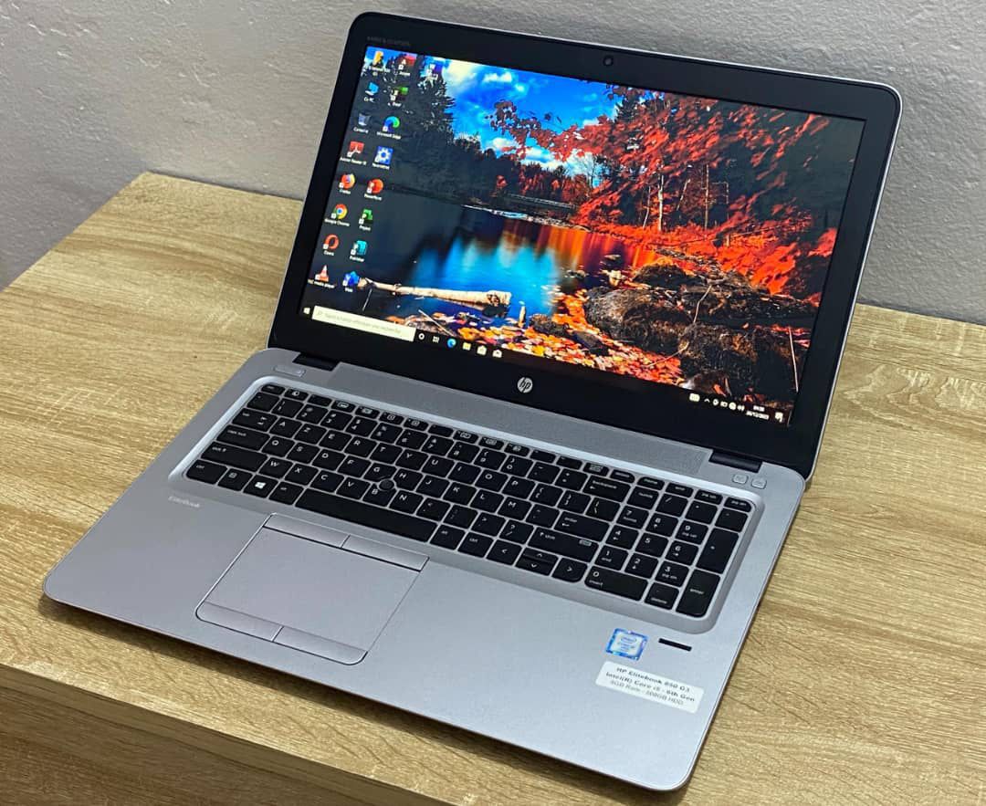 HP EliteBook 850 G3 – Core i5 – 8 Go RAM – SSD 256 Go + HDD 500 Go – Écran 15.6" Full HD 