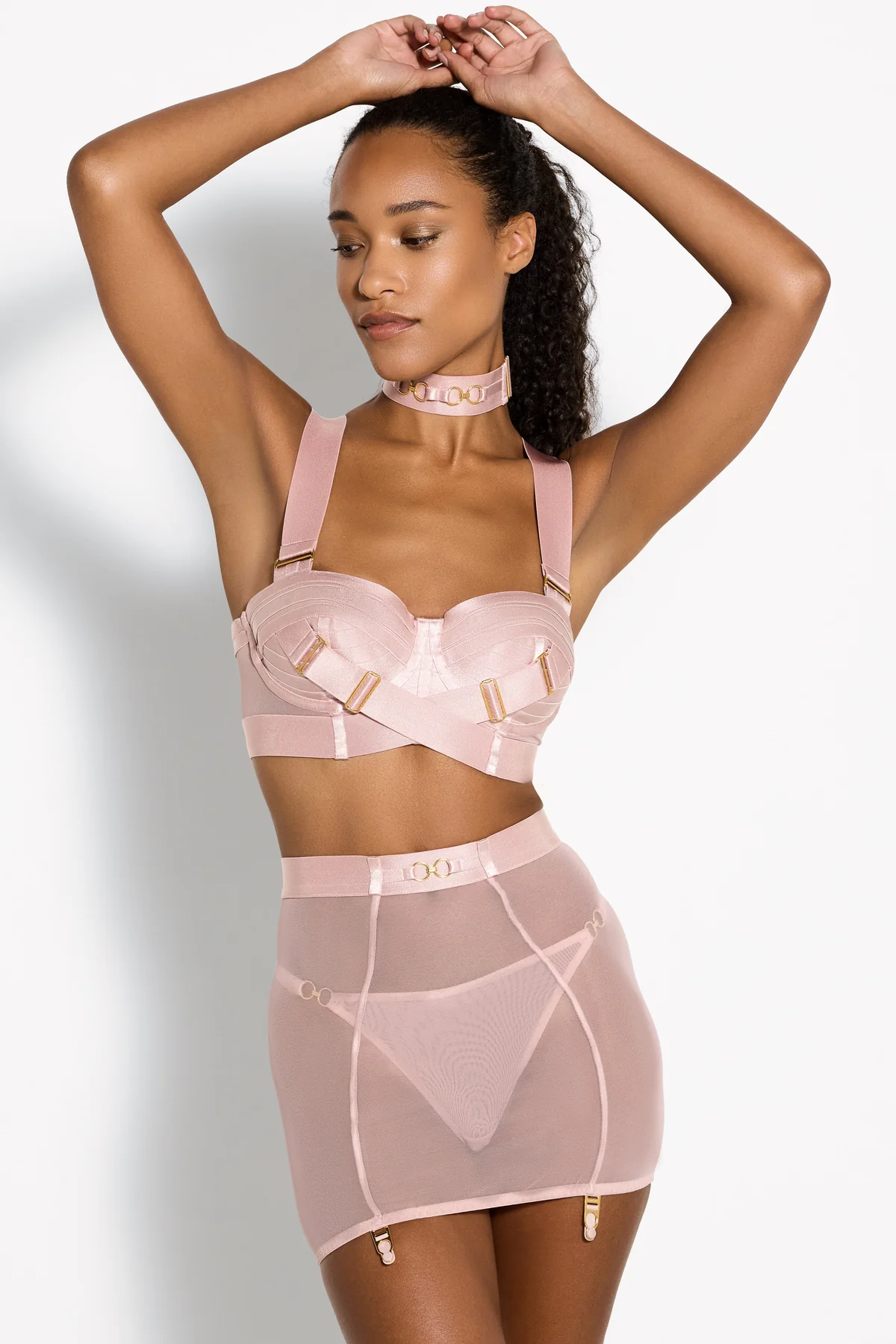 Soutien-gorge bustier à empiècement Retta