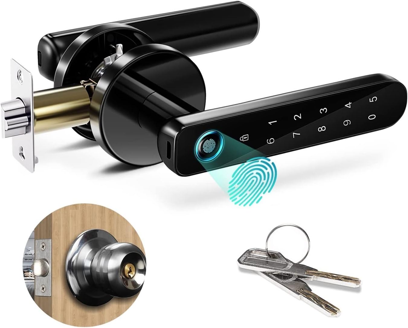 Cerradura inteligente con huella dactilar
