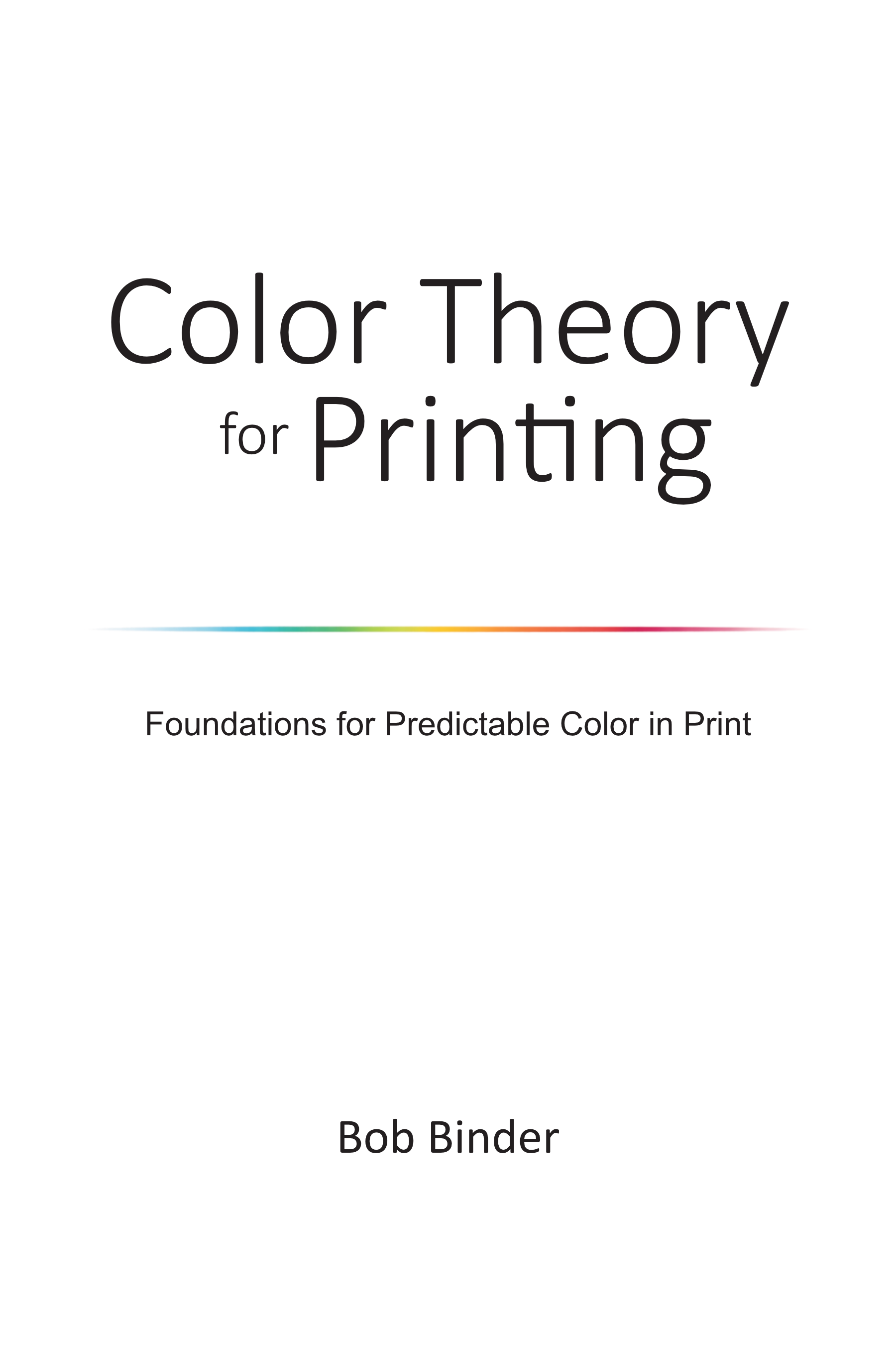 Color Theory for Printing