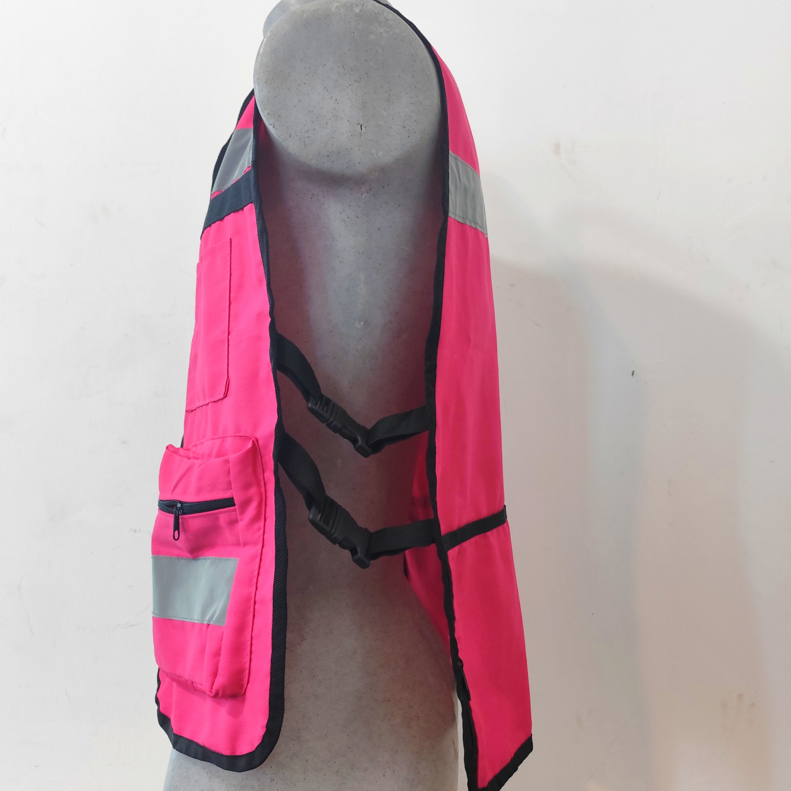 Chaleco Brigadista Unitalla Color Fuxia