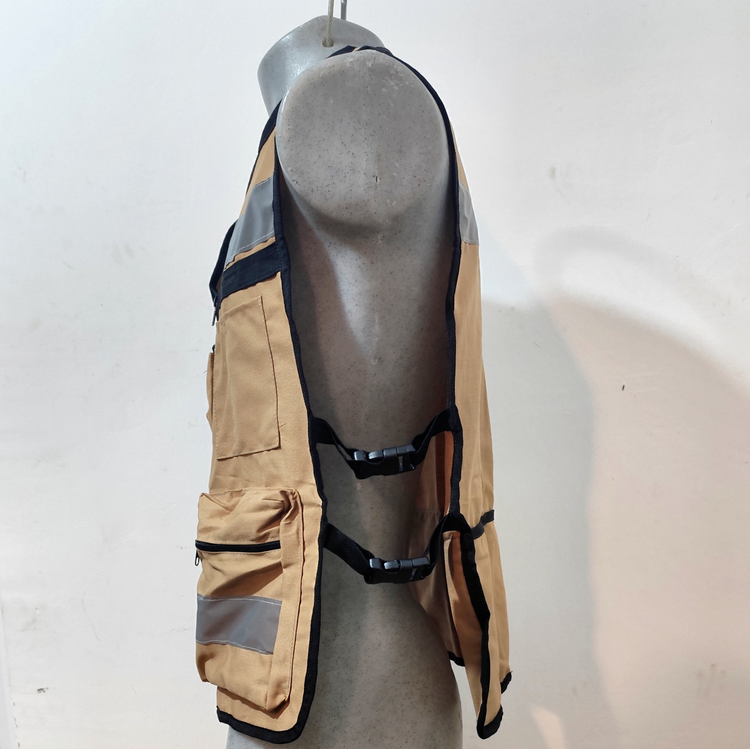 Chaleco Brigadista Unitalla Color Kaki