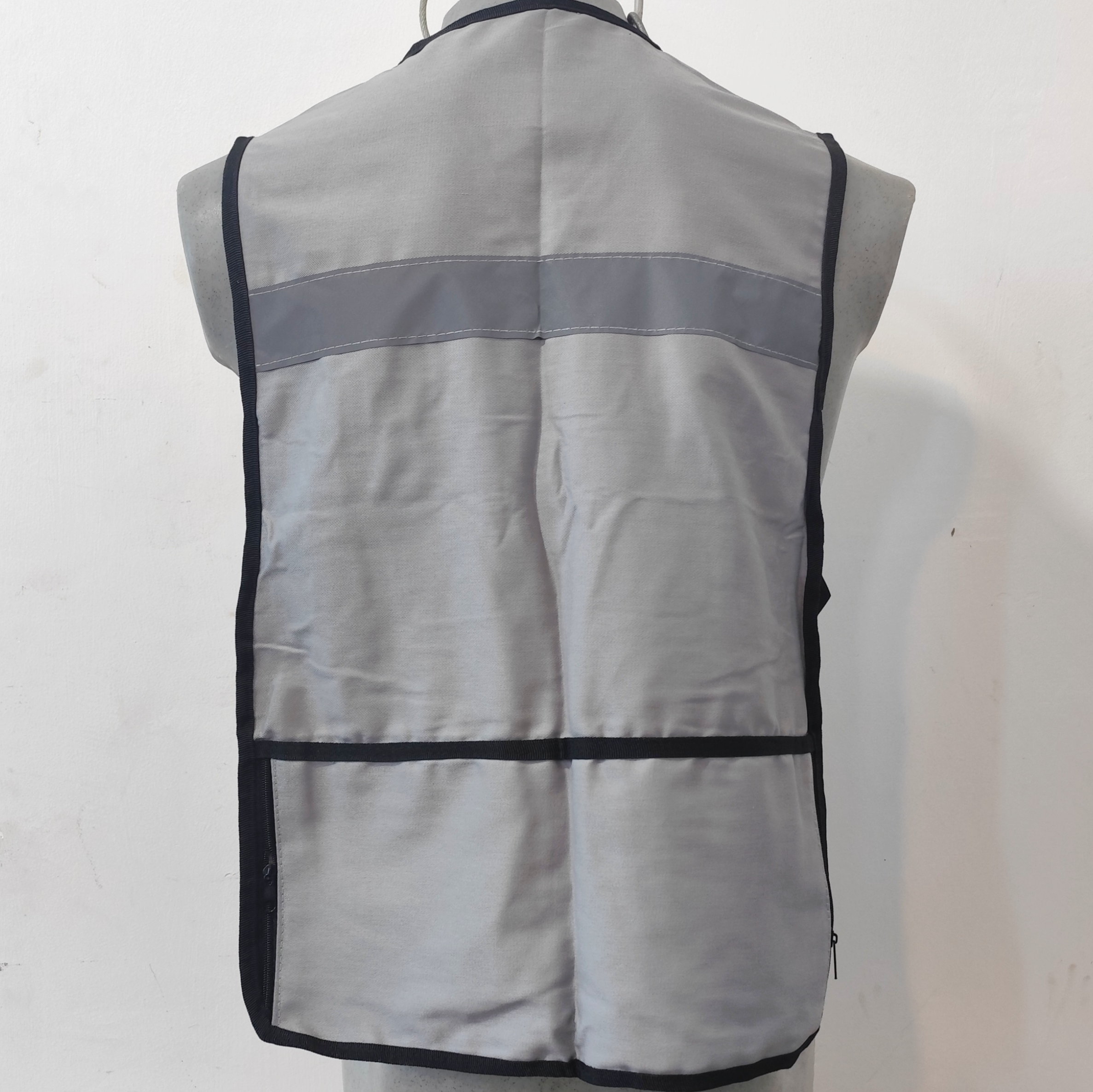 Chaleco Brigadista Unitalla Color Gris Perla