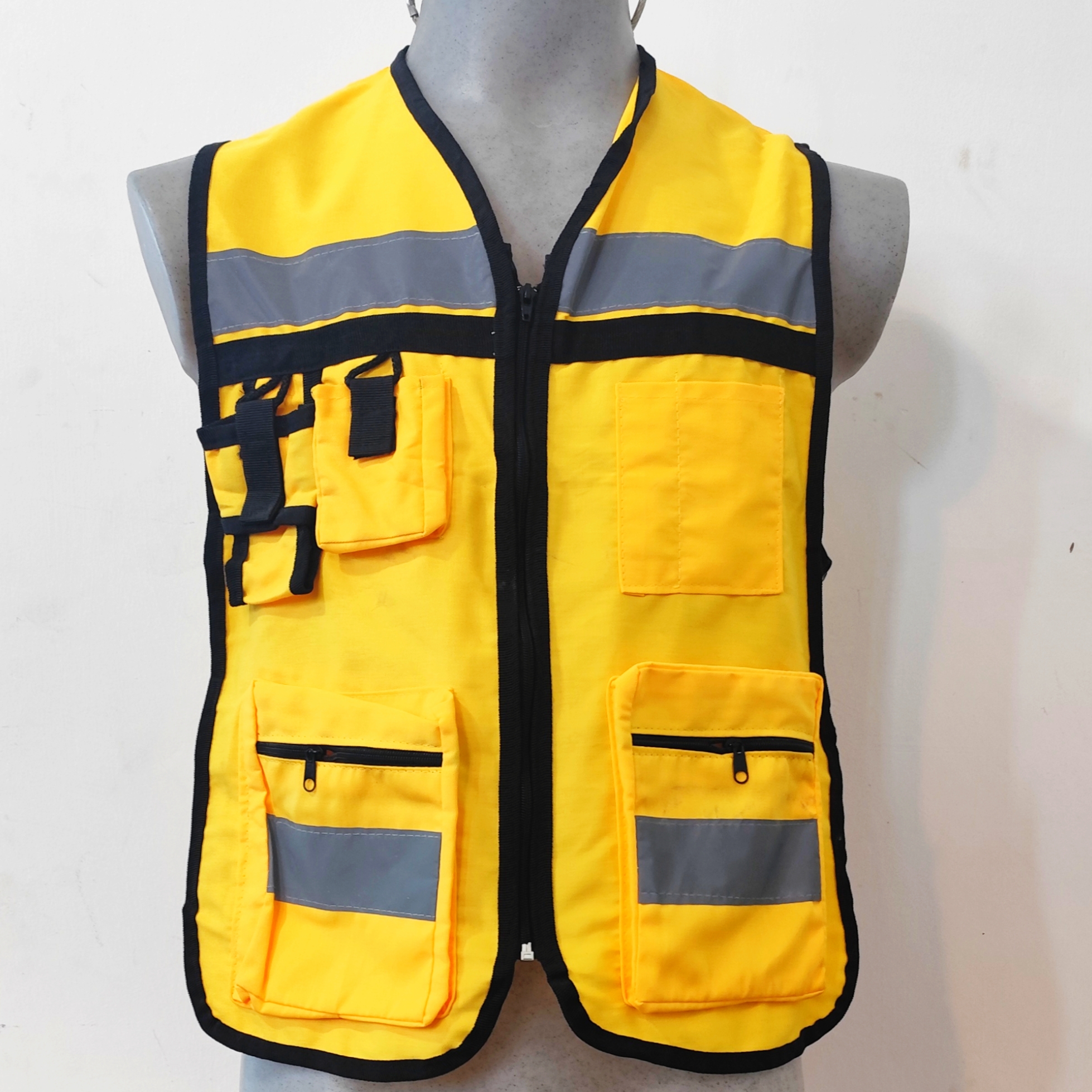 Chaleco Brigadista Unitalla Color Amarillo Mango