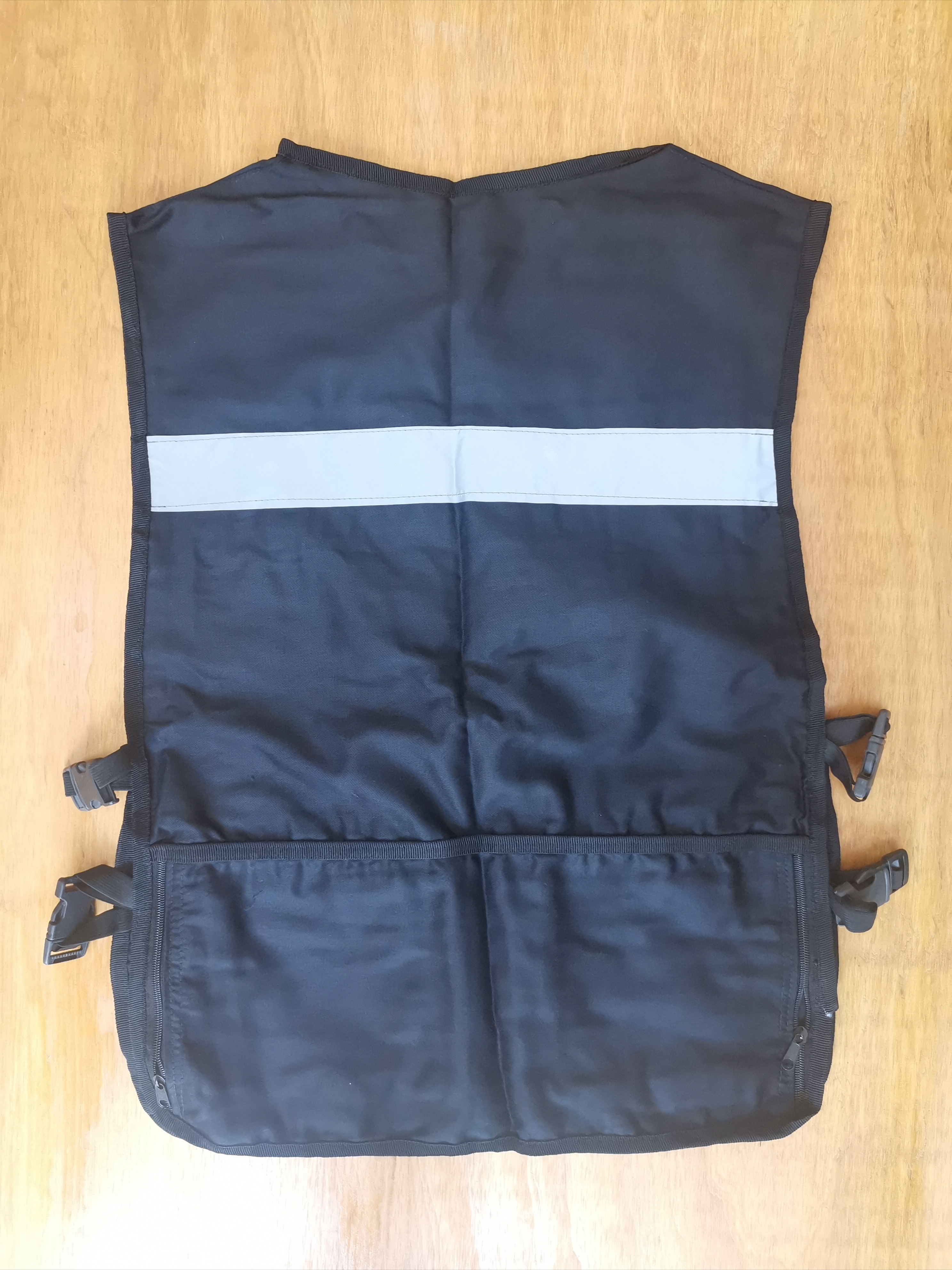 CHALECO BRIGADISTA UNITALLA 80/20 NEGRO