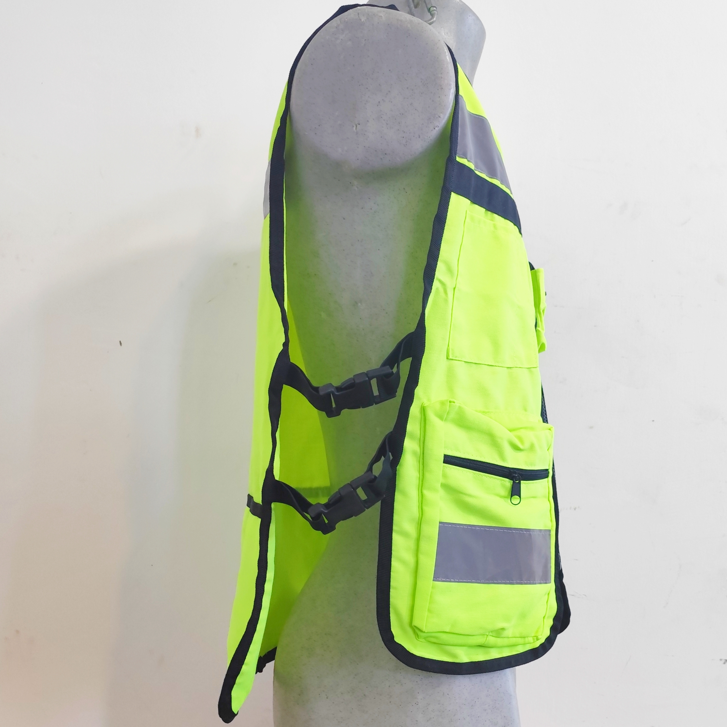 Chaleco Brigadista Unitalla Color Amarillo Neon