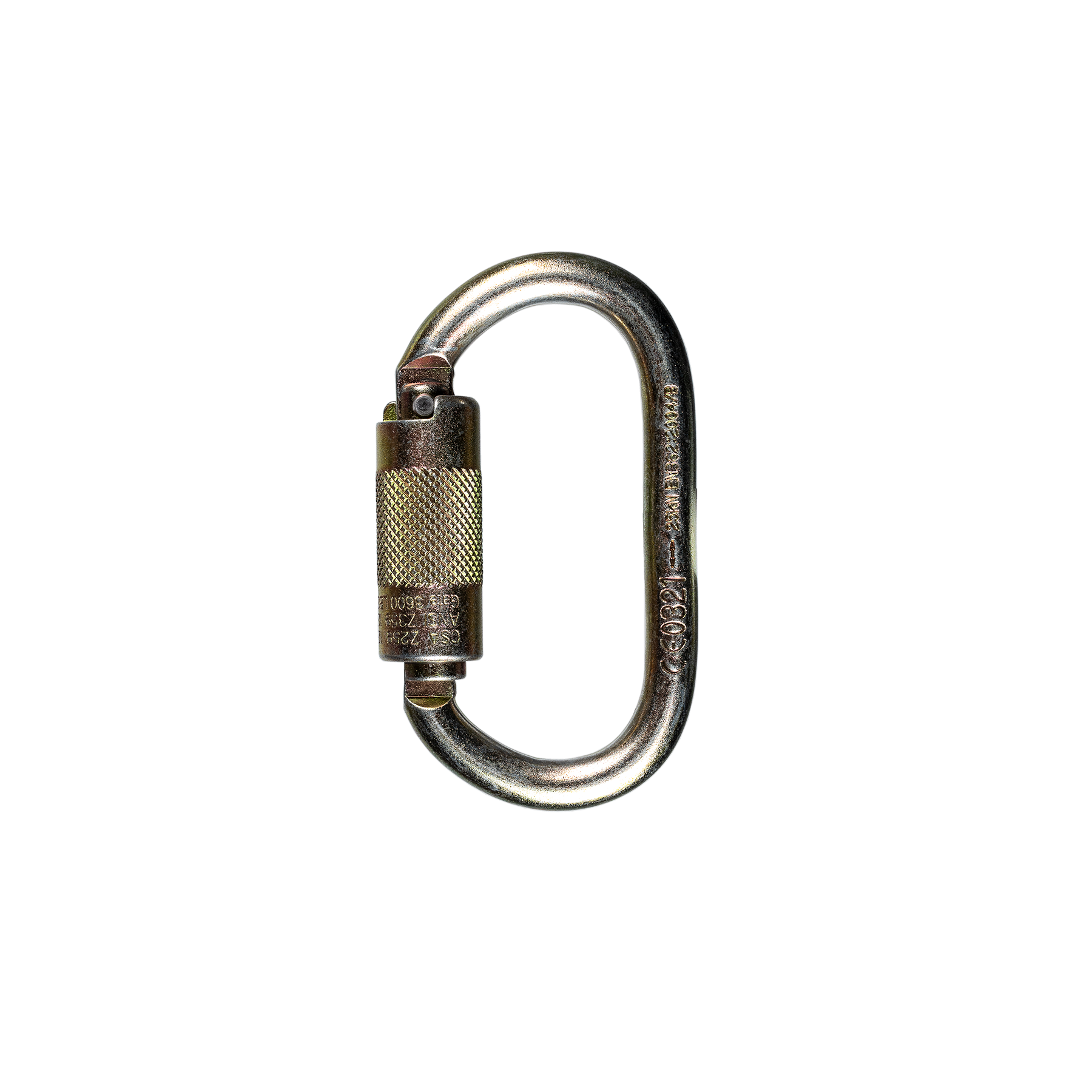 Mosquetón de seguridad OVAL 22 KN YOKE