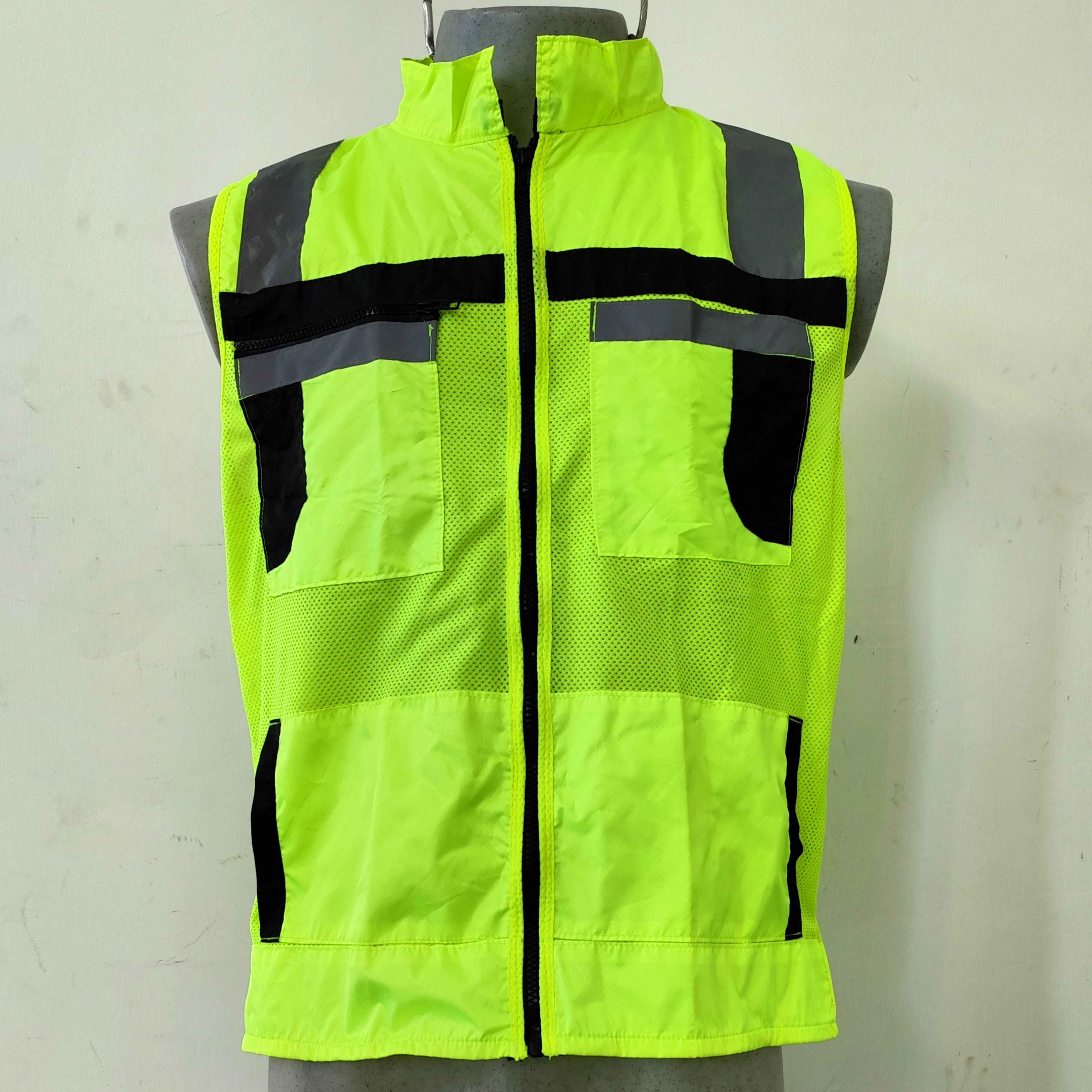 Chaleco Regio de Alta Visibilidad Amarillo Neon