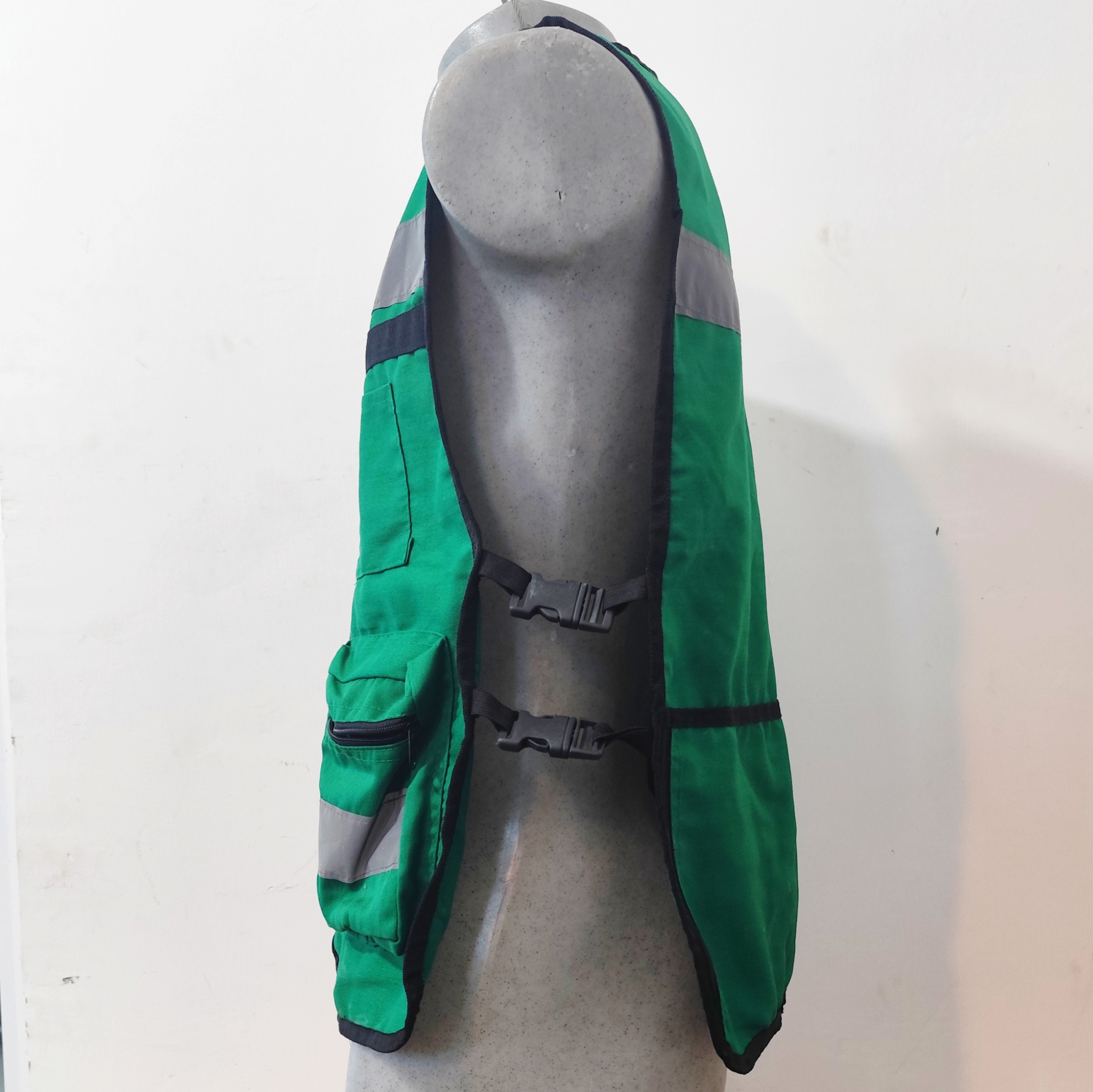 Chaleco Brigadista Unitalla Color Verde Bandera