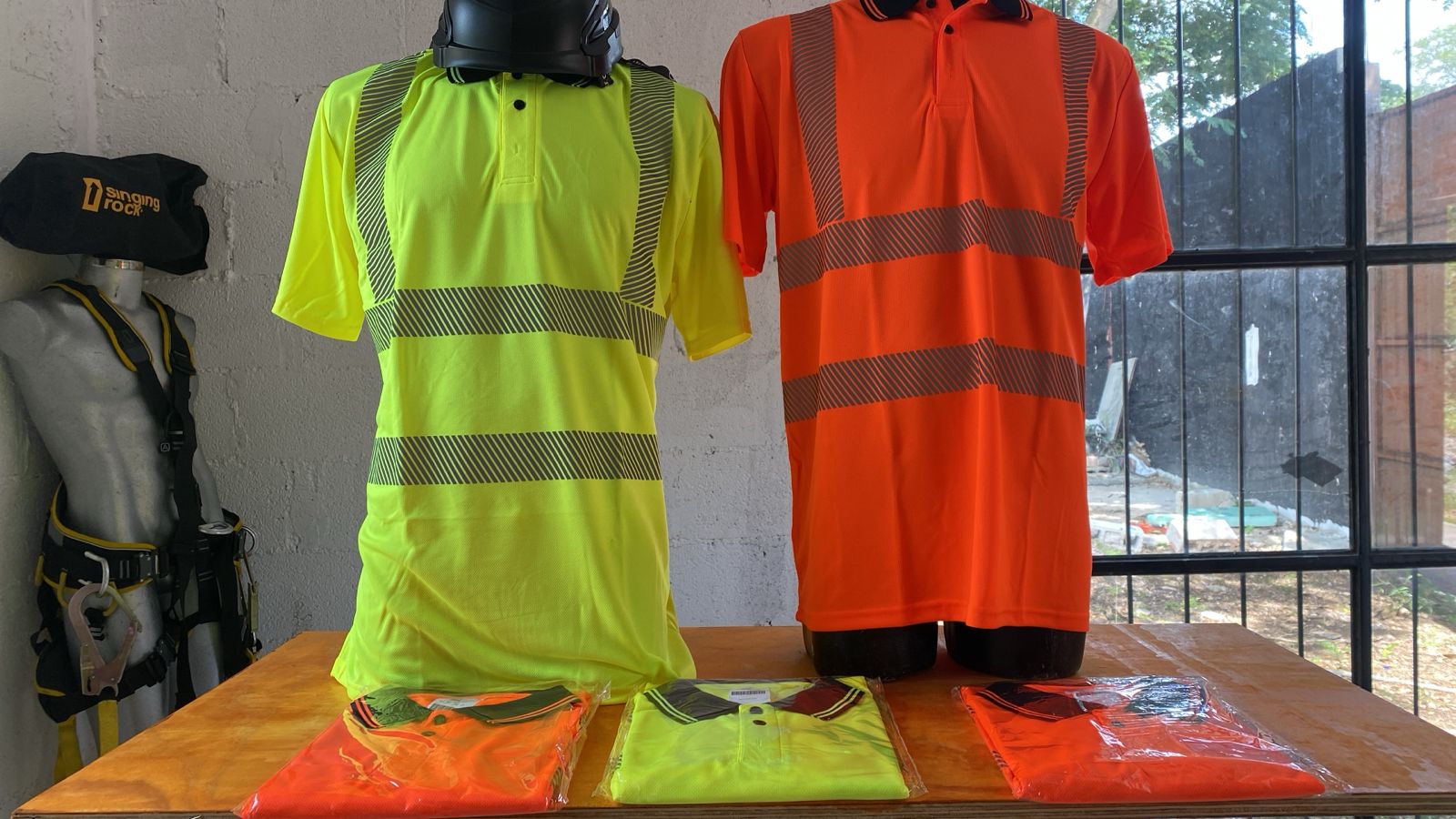 Playera Polo Alta Visibilidad Clase 2 ANSI/ISEA 107-2020