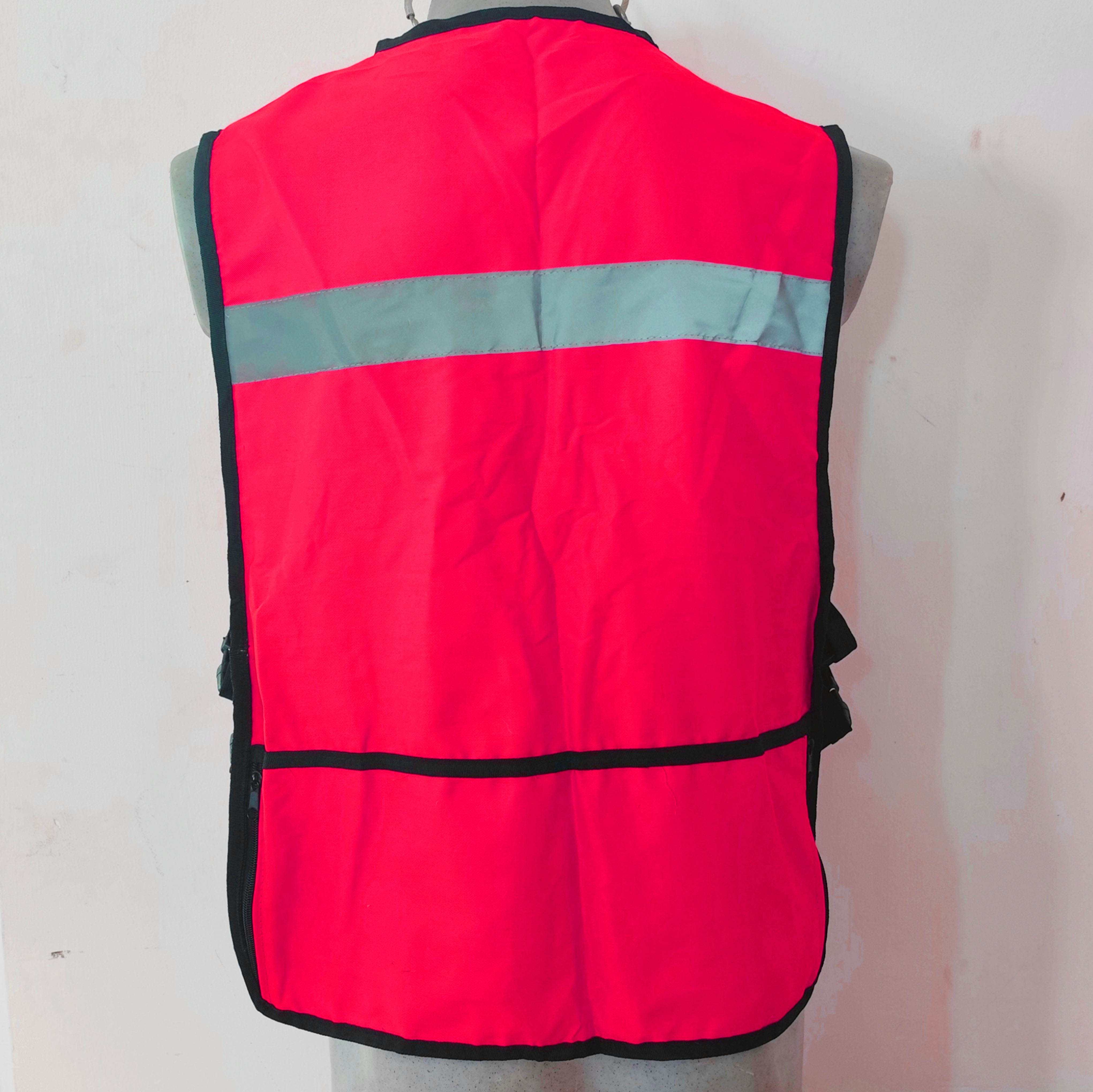 Chaleco Brigadista Unitalla Color Rojo Sangre