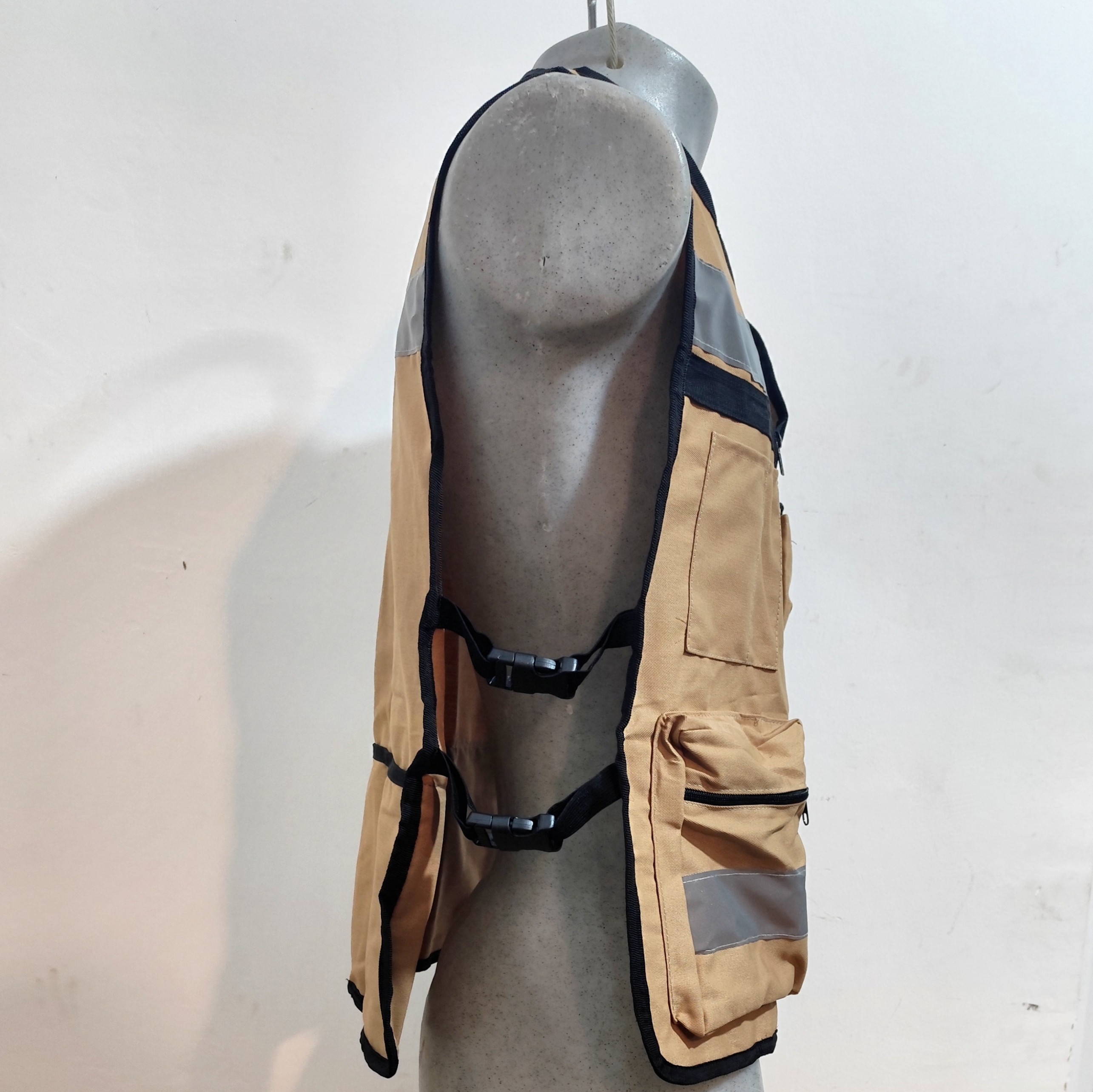 Chaleco Brigadista Unitalla Color Kaki