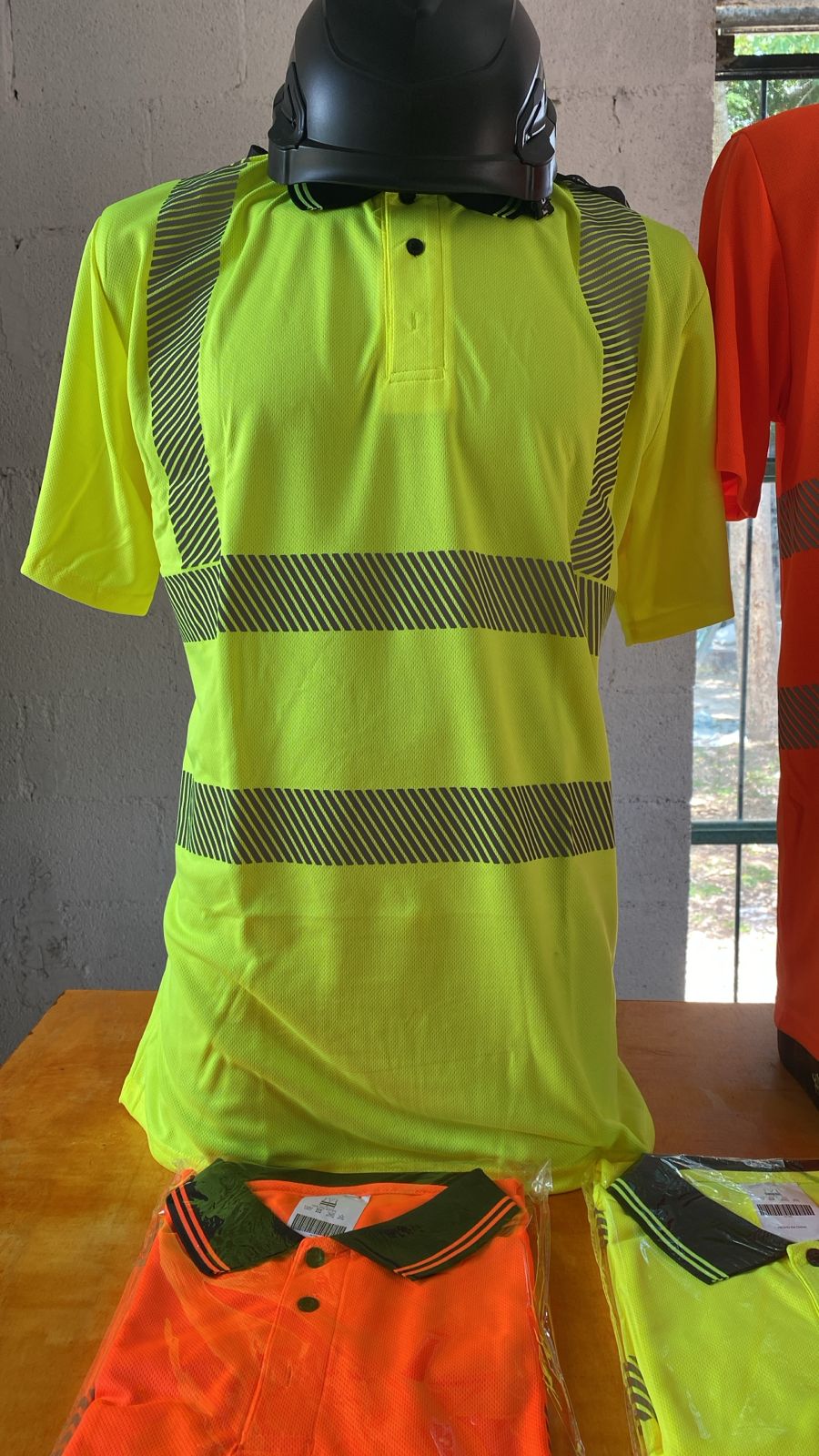 Playera Polo Alta Visibilidad Clase 2 ANSI/ISEA 107-2020