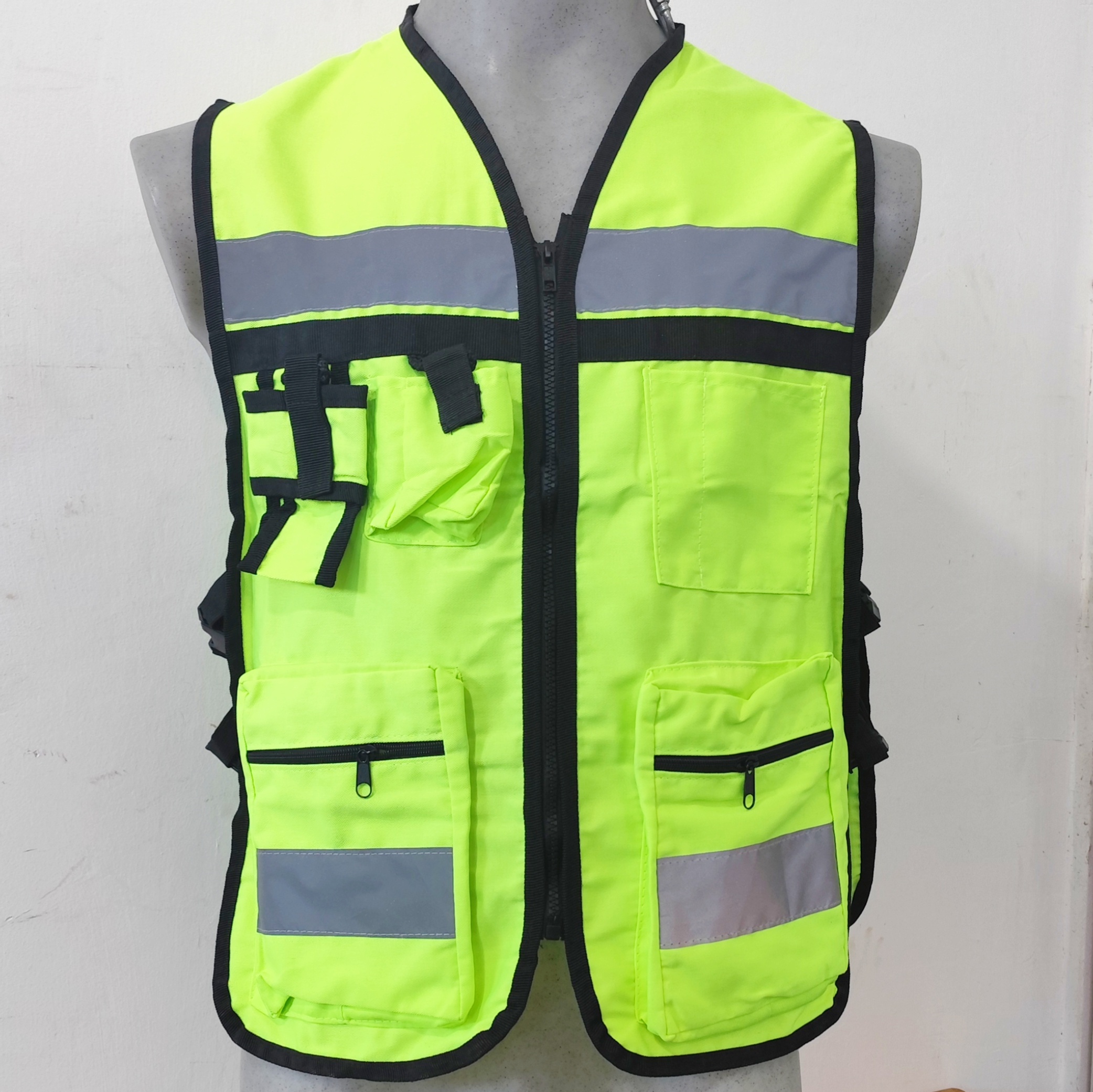 Chaleco Brigadista Unitalla Color Amarillo Neon