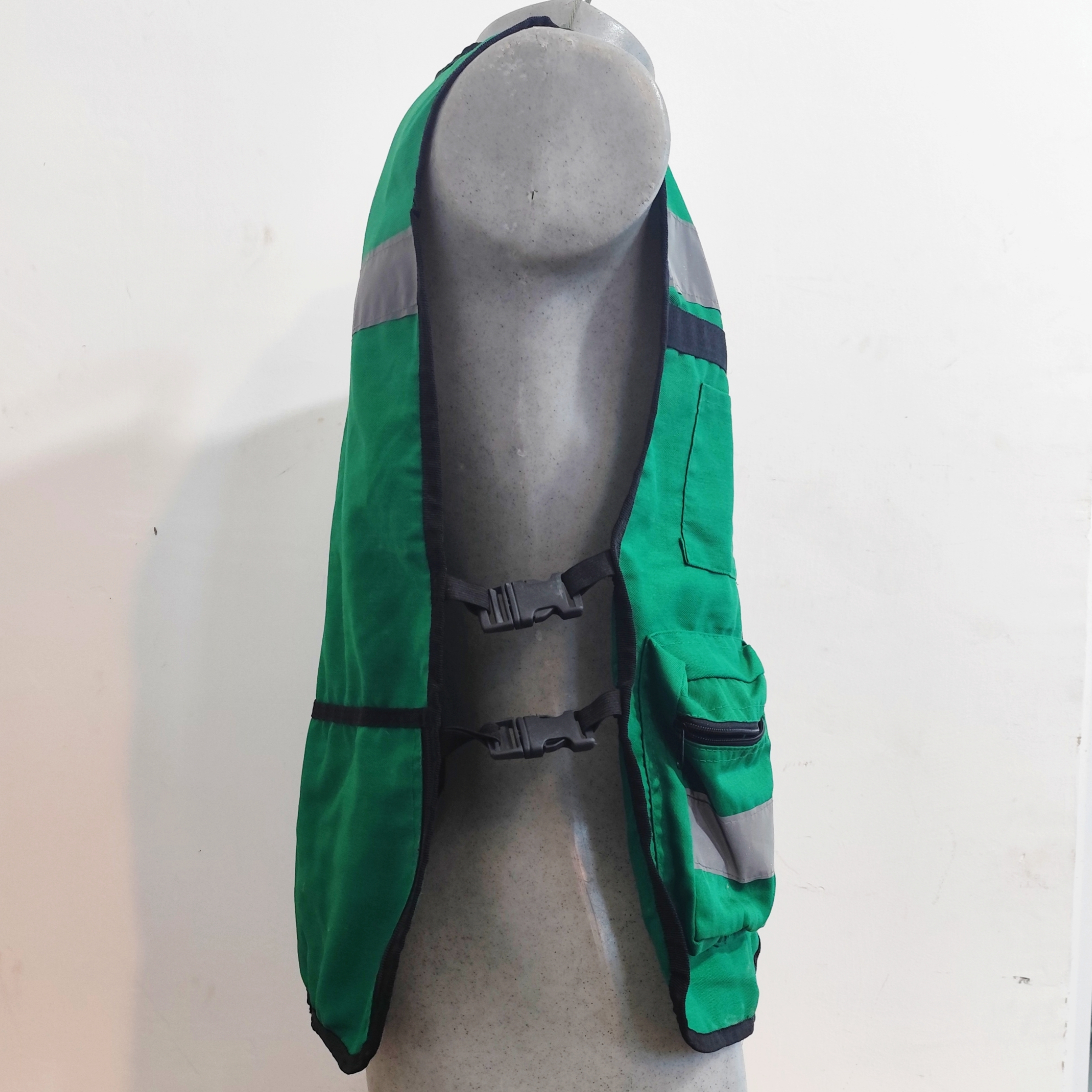 Chaleco Brigadista Unitalla Color Verde Bandera