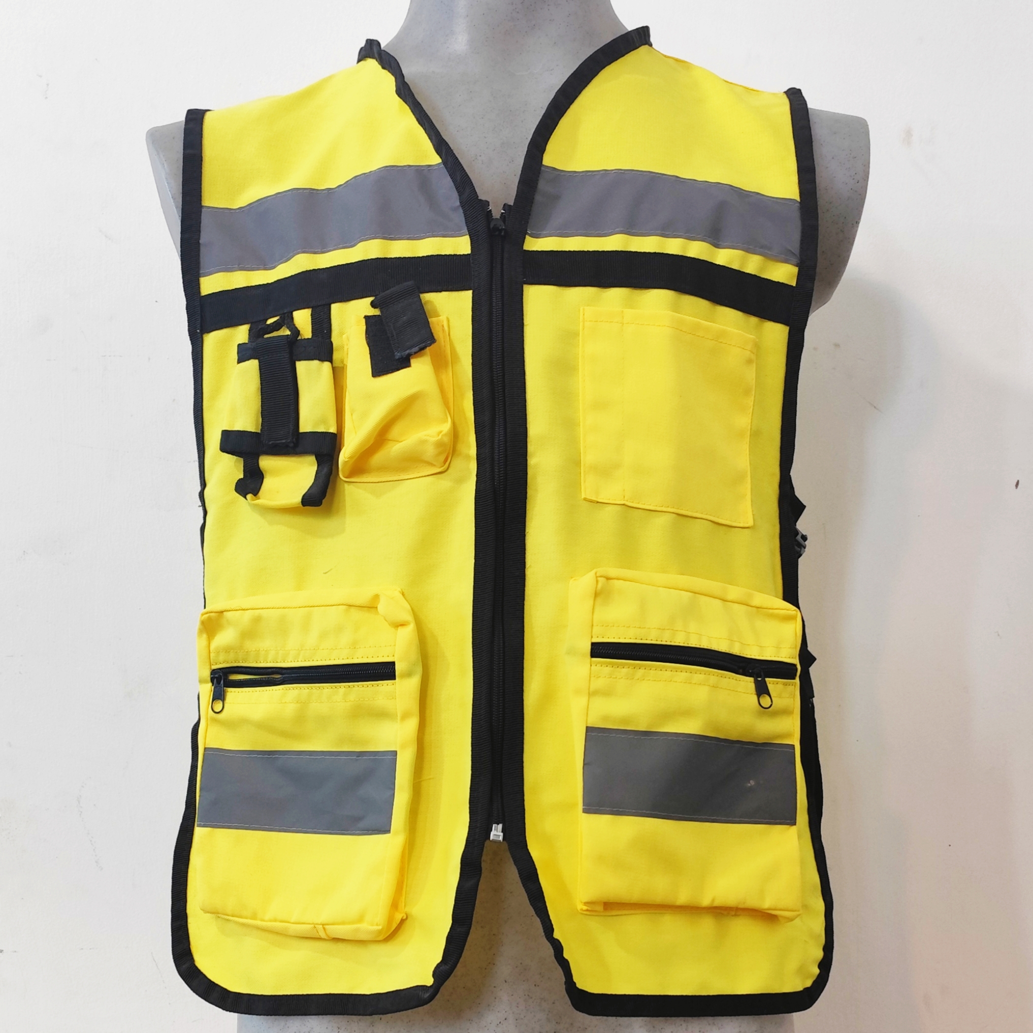 Chaleco Brigadista Unitalla Color Amarillo Canario