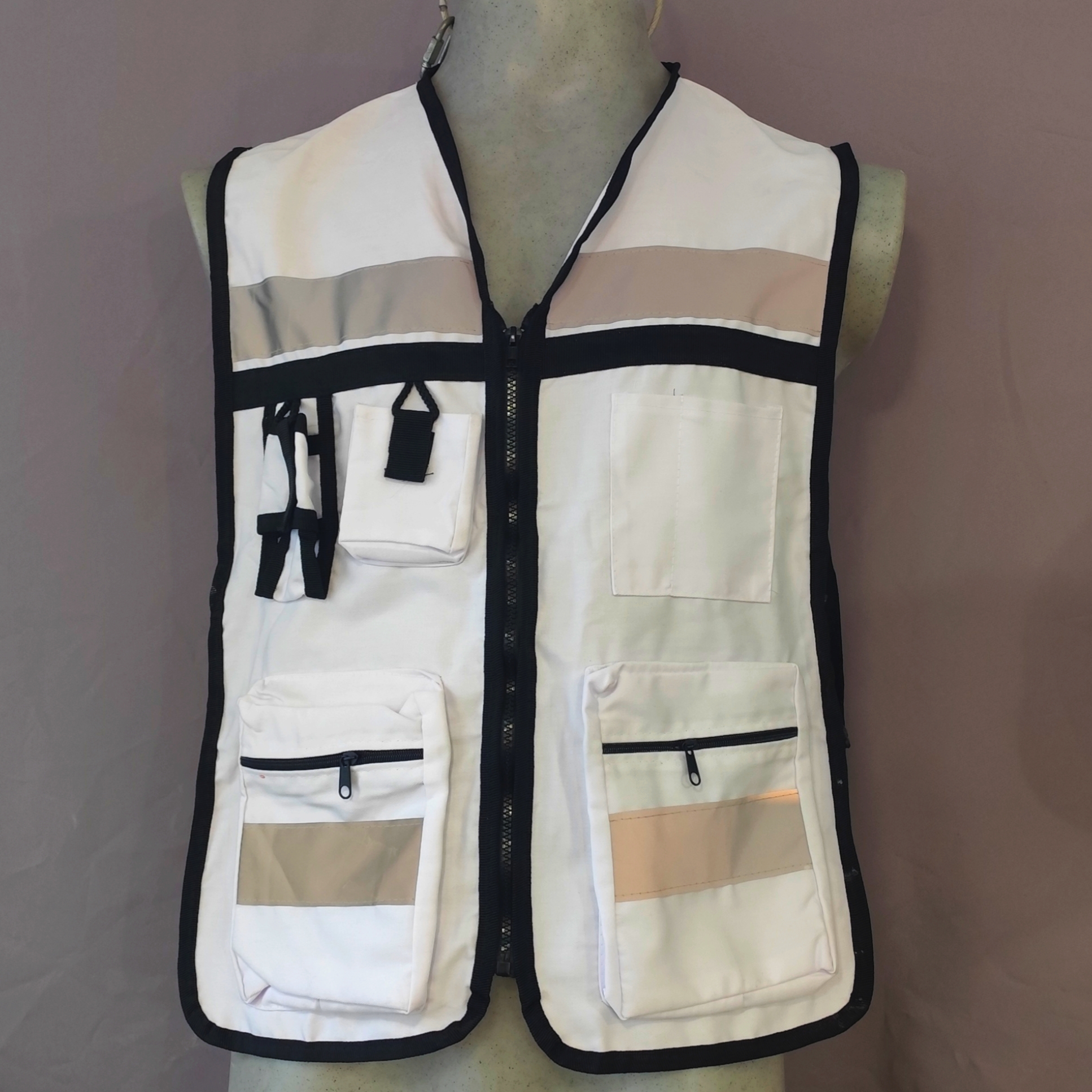 Chaleco Brigadista Unitalla Color Blanco