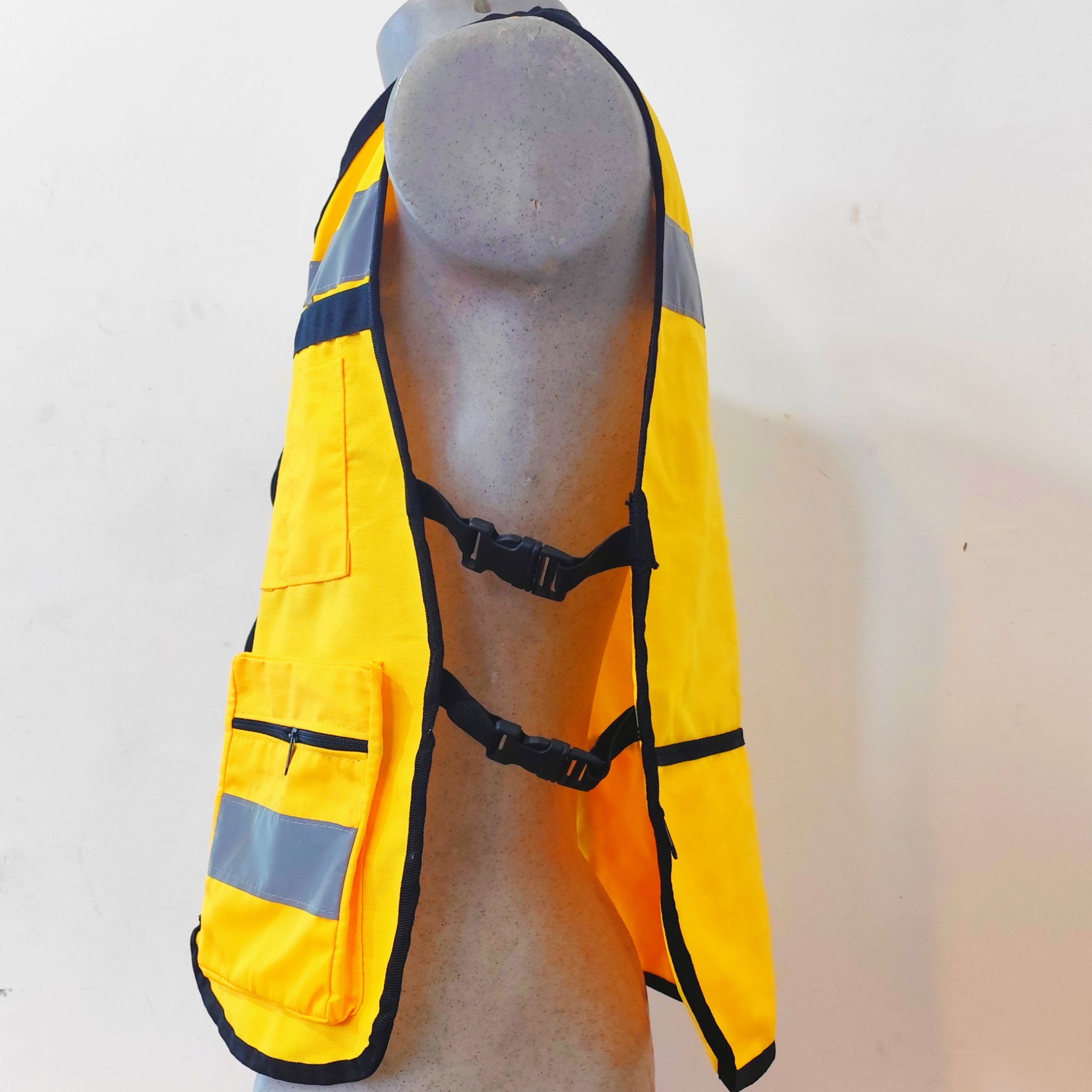 Chaleco Brigadista Unitalla Color Amarillo Mango