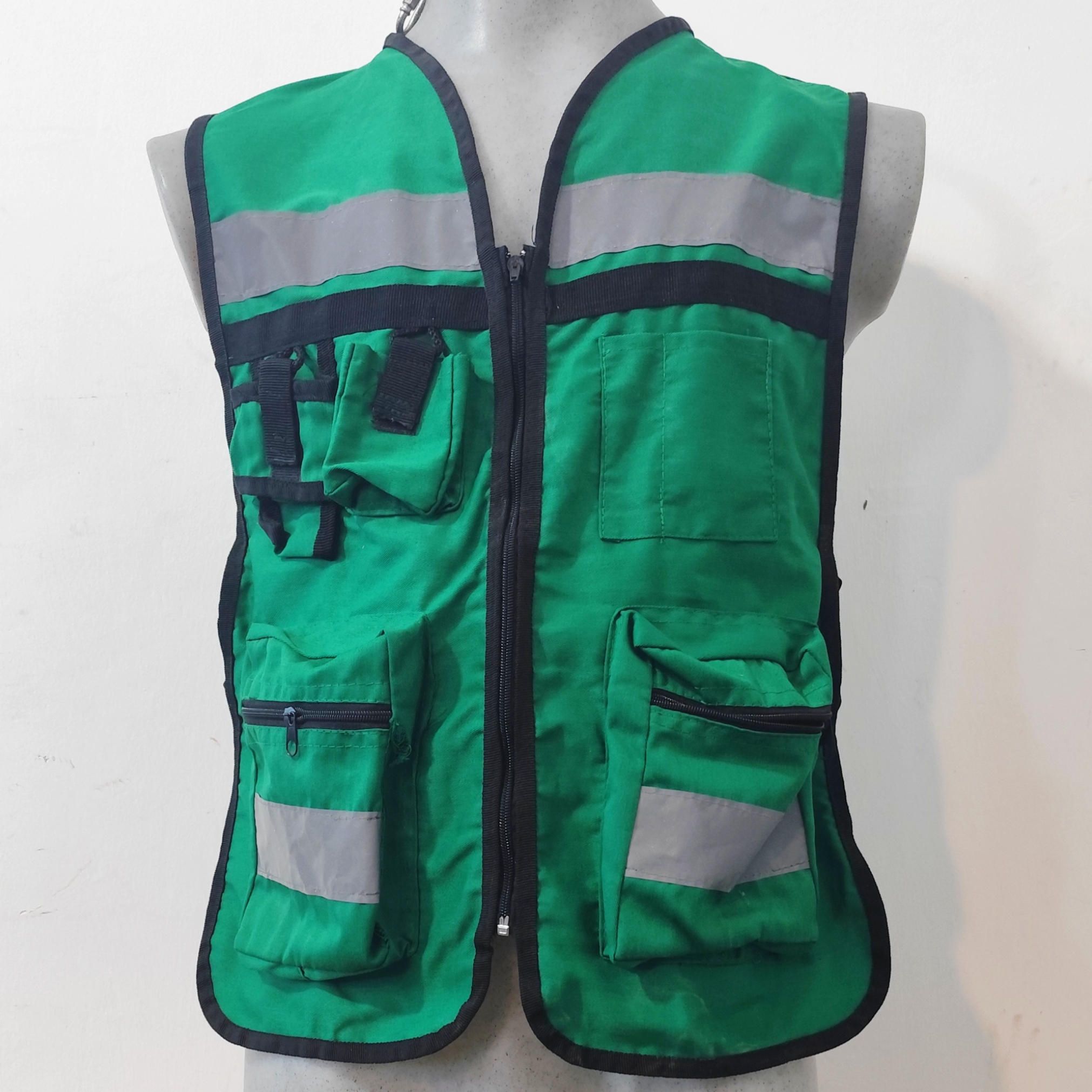 Chaleco Brigadista Unitalla Color Verde Bandera