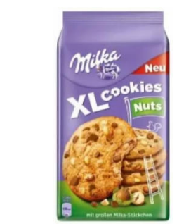 Milka XL Cookies Nuts 10 Pack