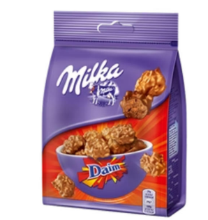 Milka Daim Chocolate Snax 10 Pack
