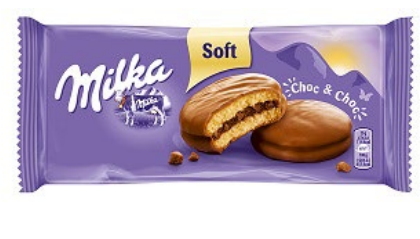 Milka Soft Choc & Choc Cookies 12 Pack