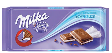 Milka Alpine Milk Chocolate with Yoghurt 23 Pack