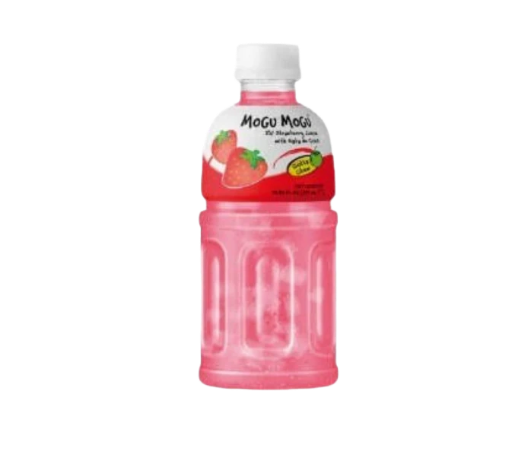 Mogu Mogu Strawberry with Nata de Coco 24 Pack