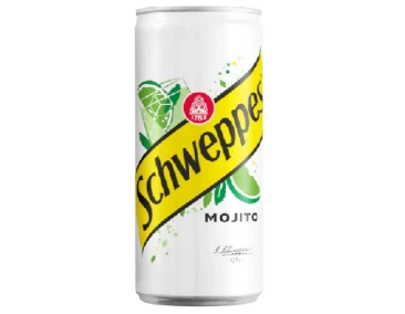 Schweppes Soda Mojito Flavor 24 Pack