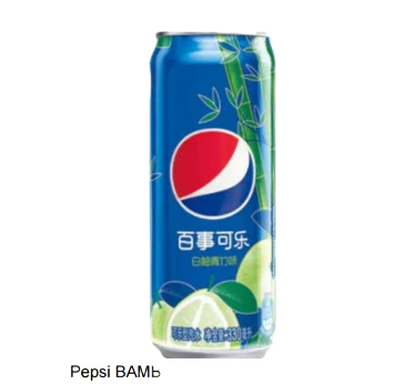 Pepsi Green Bamboo Oolong Flavor 24 Pack