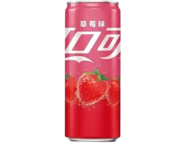 Coca-Cola Strawberry Flavored Soda 24 Pack