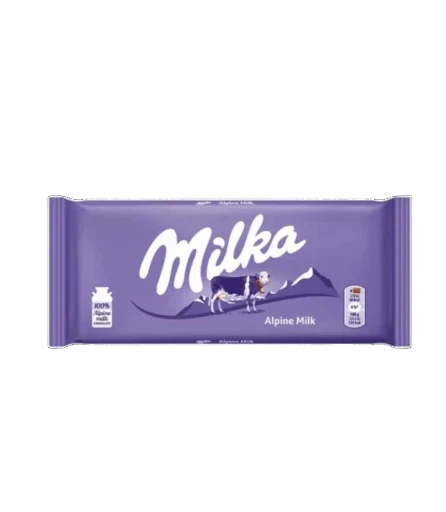 Milka Alpine Milk Chocolate 25 Pack
