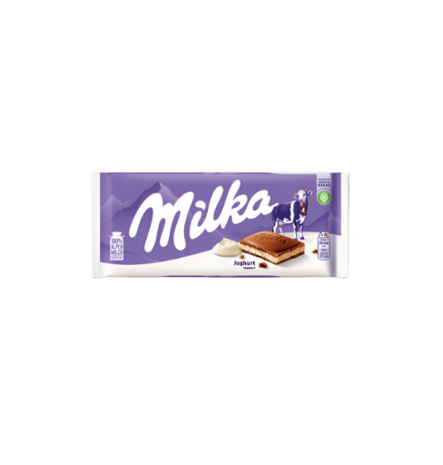 Milka Alpine Milk Chocolate with Yoghurt 23 Pack
