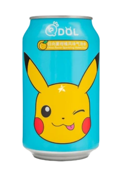 QDOL POKEMON Tangerine soda flavor 24 Pack