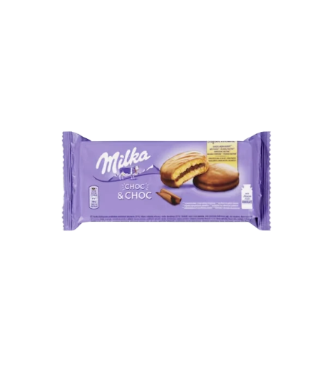 Milka Soft Choc & Choc Cookies 12 Pack