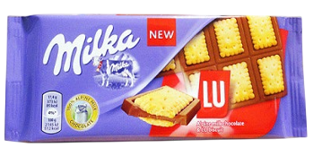 Milka LU cookie chocolate bar 87g x 18