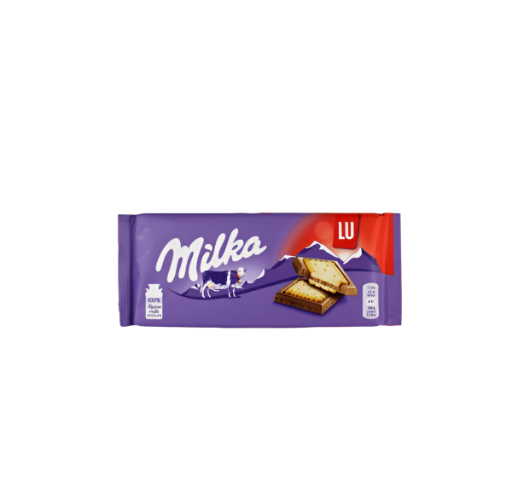 Milka LU cookie chocolate bar 87g x 18