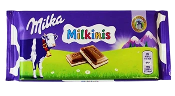 Milka Milkinis Chocolate Bar 90g 22 Pack